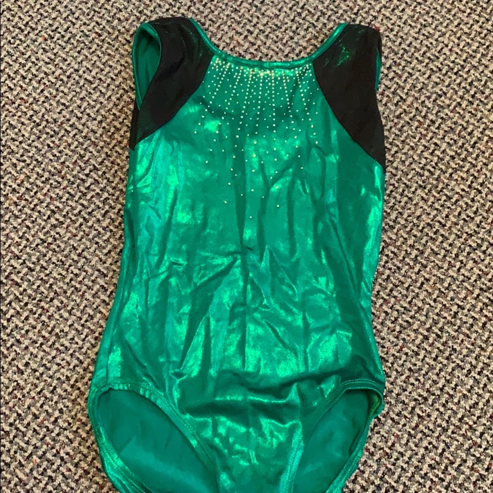 Rebecca’s mom gymnastics leotard